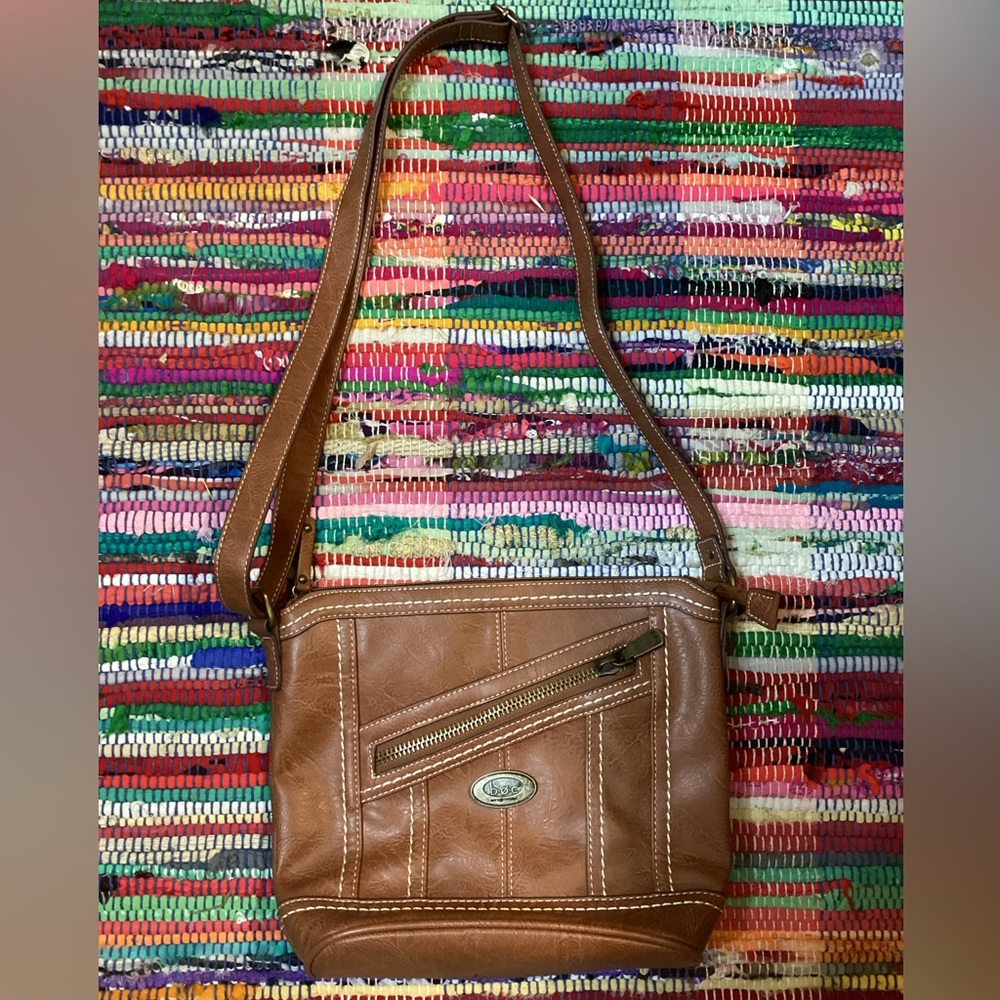 BOC born concept Crossbody Handbag Purse Beautiful Color Front Zipper Pocket